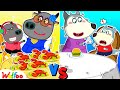 Wolfoo Pretends to Be Rich – But Then This Happened! Rich vs Broke | Wolfoo Family