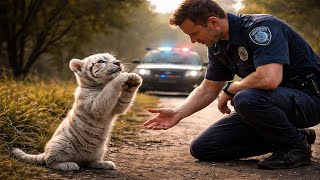 Anak Harimau Putih Memohon Bantuan kepada Petugas Polisi — Apa yang Terjadi Selanjutnya Akan Memb...