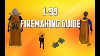 Runescape 3 - 1-99 Firemaking guide 2018 - up to 430k/h & invention XP