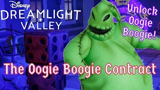 How To Complete “The Oogie Boogie Contract” in Disney Dreamlight Valley! | Unlock Oogie Boogie!