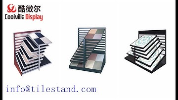 Tile display sliding system