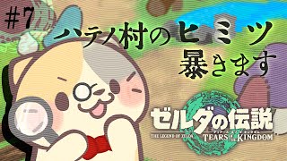 【ティアキン】#7 ハテノの秘密に迫る⁉🍣【ゼルダの伝説TOTK/ティアーズオブザキングダム/むぅたま VTuber】