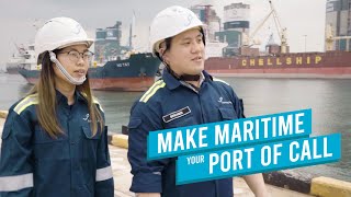 Make Maritime Your Port of Call - #SGUnited Trainees