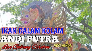 ANDI PUTRA 1 IKAN DALAM KOLAM VOC WINDA LIVE DESA GEBANG CIREBON