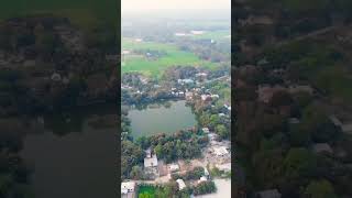 Drone Shot #gyaanpapi #bangladesh #drone #djimovicair2s #mawa #village #pond #shorts #viralshorts