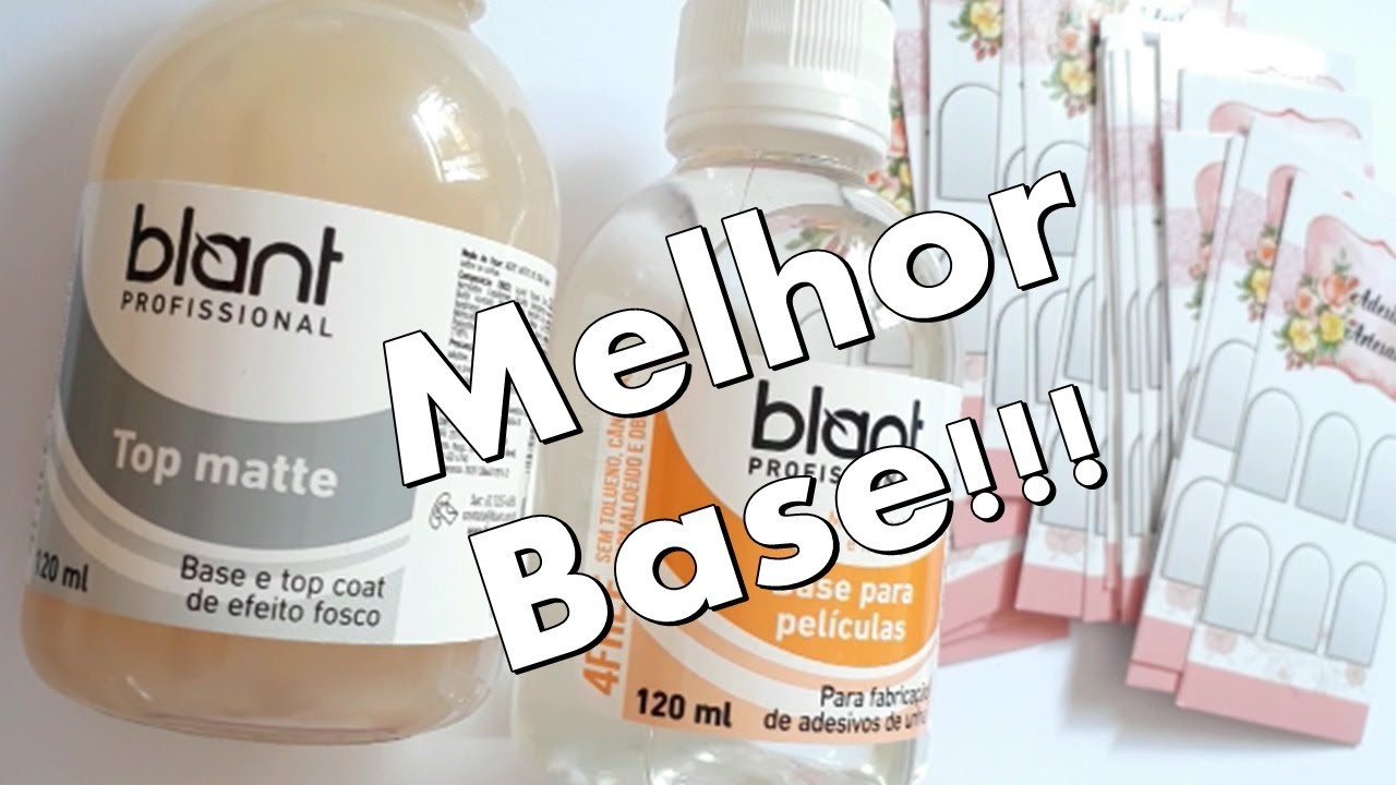 Melhor Base Para Adesivos De Unhas
