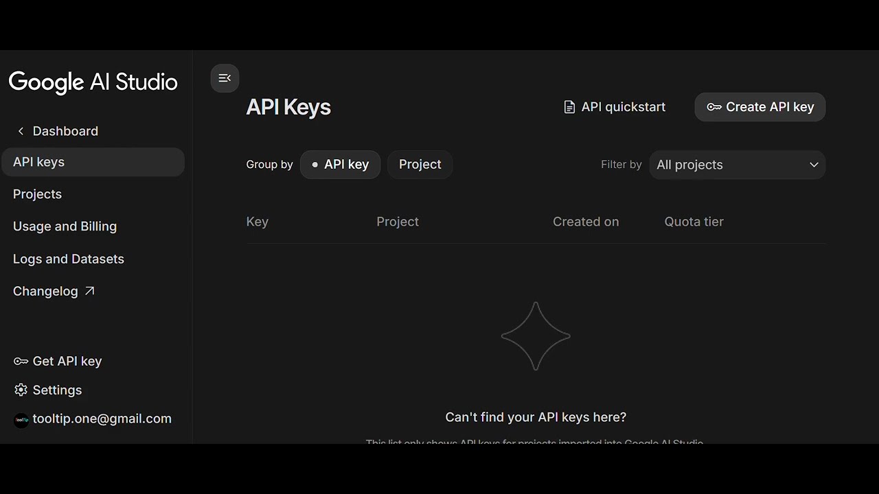 How to generate your Gemini API key - YouTube