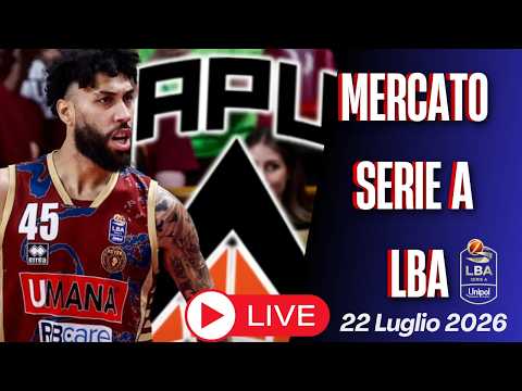 Video Mercato LBA 22 luglio 2026 – Serie A Basket | EDICOLA LBA S.2/EP.46