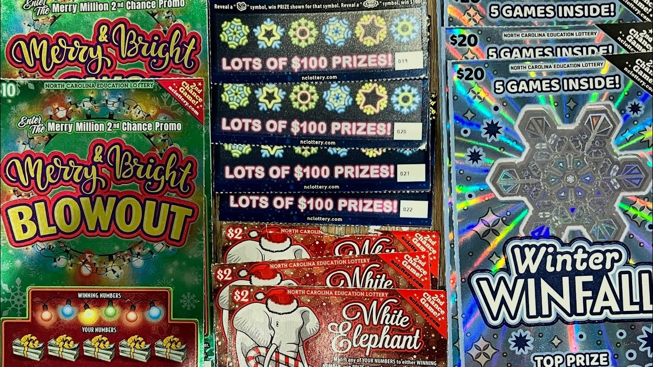 🎄Scratching the NEW North Carolina Holiday Tickets! BIG WINS or LUMP OF COAL?! 🎅💰