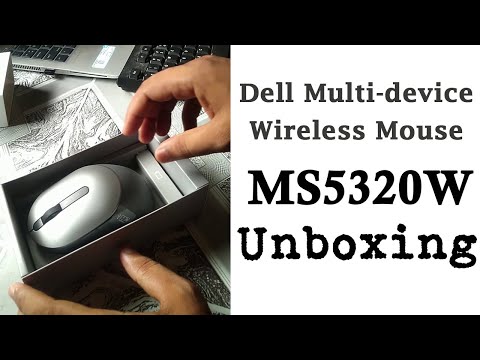 Dell MS5320W | Unboxing | Dell Multi-device Wireless Mouse