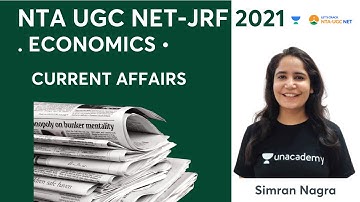 Current Affairs | Economic | NTA UGC NET-JRF 2021| Simran Nagra