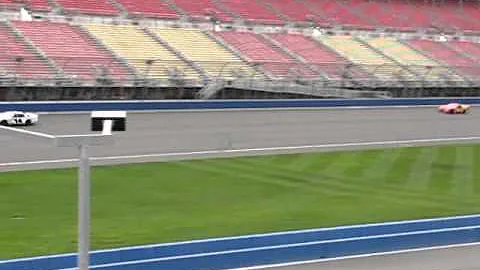 Larry Sturchio and Larry III at Auto Club Speedway...