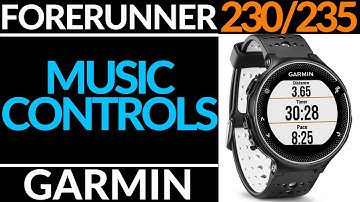 Garmin Forerunner 230 / 235 Music Control Tutorial