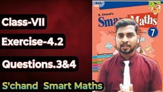 Chapter-4 Simple Equation ||Exercise -4.2 || S'chand Smart Maths Class-7 #s'chnadschool #cbseboard