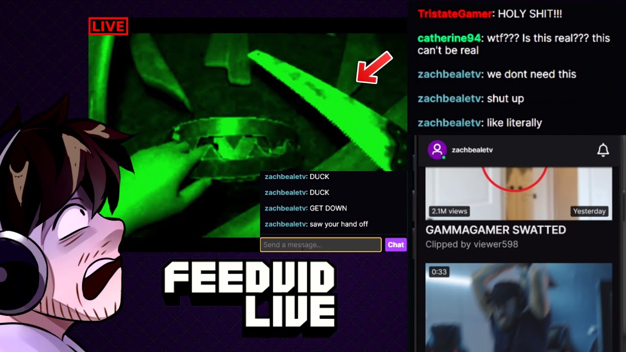 OUR LIVESTREAM WENT TERRIBLY WRONG [FeedVid LIVE]