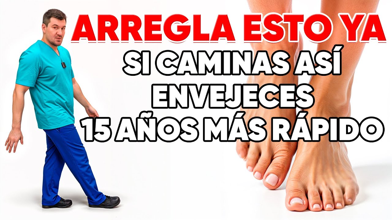 Camina así para mantenerte joven | Protege tus piernas, columna y articulaciones del envejecimiento