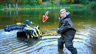 УТОПИЛ свой квадрик!!!  DROWNED my ATV !!!! Докатался...