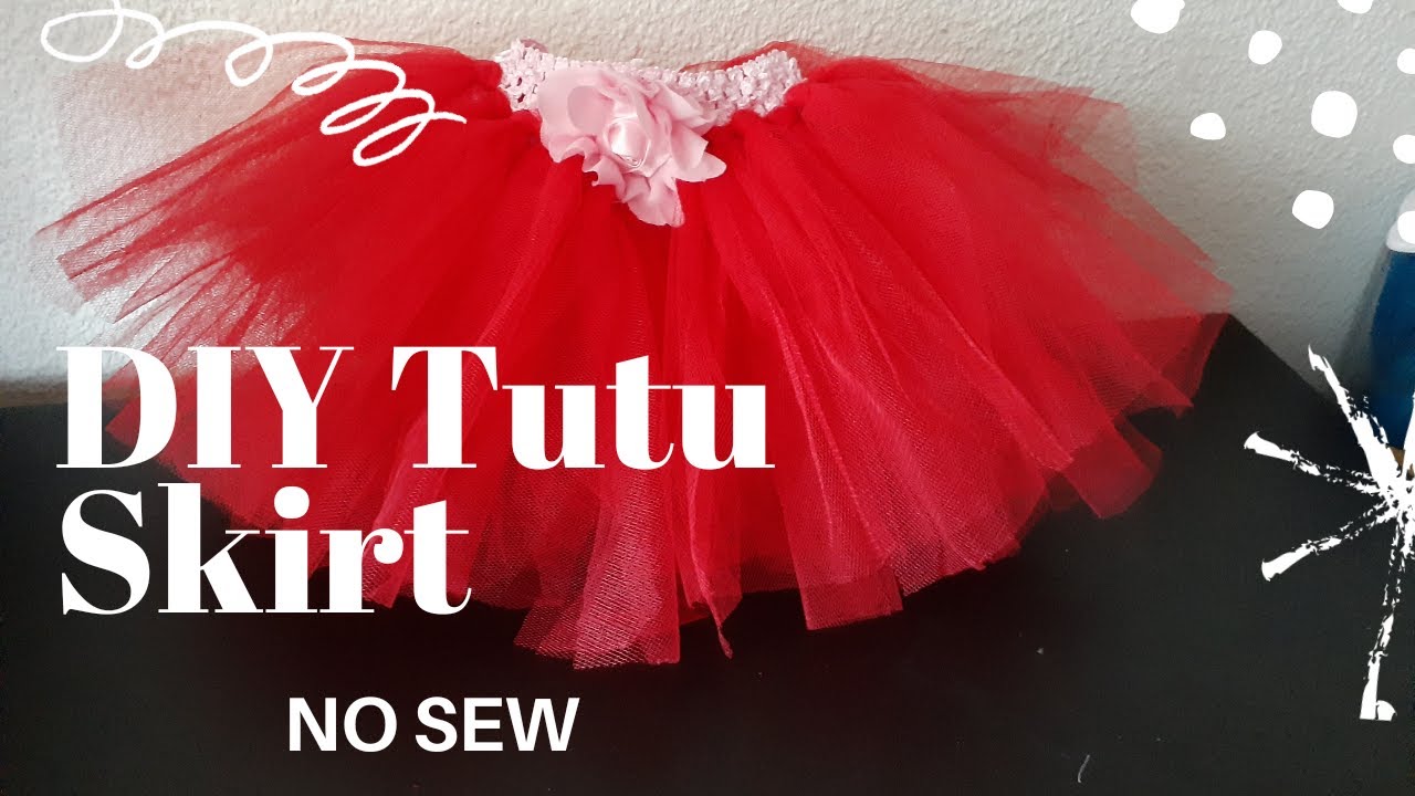 How to make a tutu skirt | DIY TUTU SKIRT | NO SEW | DIY | 2020 | SOUTH ...