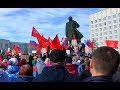 Шествие и митинг 7 апреля 2019 в Архангельске против ввоза московского мусора на ст. Шиес.