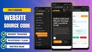 Finfunder Advance Hyip Investment & Binary Trading Website Source Code Complete Setup