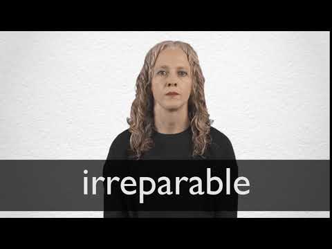Video: Hoe onherstelbaar te spellen?
