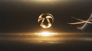 3D Golden Lines Logo 2 | After Effects Templates - Motion Array