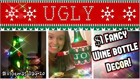 DOLLAR TREE DIY • feat. LED Christmas Lights • Ugly Sweater • GIVEAWAY • fabb TV