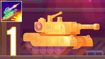 Tank Stars - Gameplay Walkthrough Part 1 - Abrams (Android, iOS)