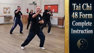 Tai Chi 48 Form Complete Instruction in class with Sifu Paul Nathan