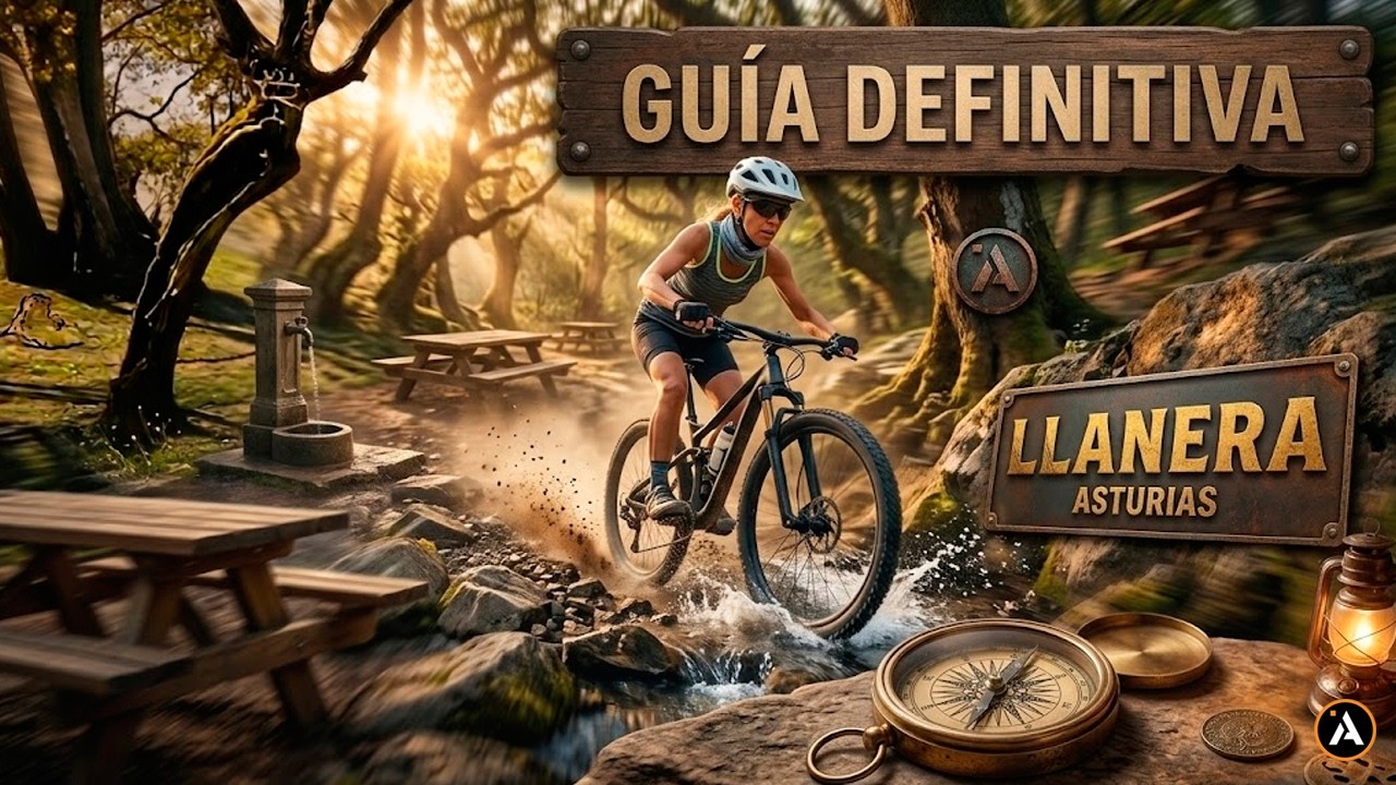 Áreas recreativas de Llanera en Bici, ASTURIAS