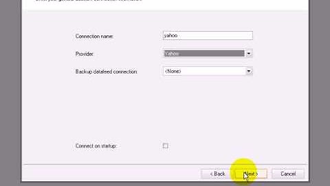 NinjaTrader free data from yahoo finance