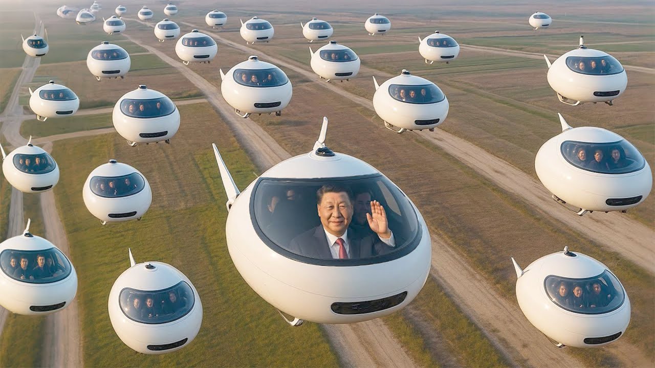 چین از وسایل نقلیه آینده‌اش رونمایی کرد؛ اختراعاتی که جهان را شوکه کرده!