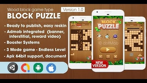 Block Puzzle - Complete Unity Project