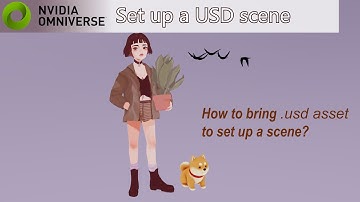 Omniverse Tutorial: Set up a USD scene using the Asset Store