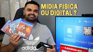 JOGOS MÍDIA FISICA OU DIGITAL - QUAL A MELHOR OPÇÃO ? 