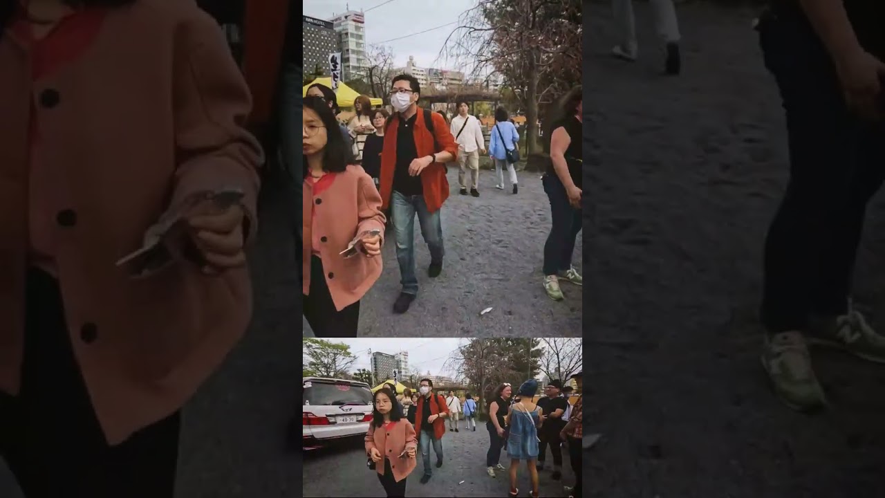 Sakura in Japan | Walking Through Ueno Park on a Sunny Day, Tokyo ♫🎹 Johnny JAM🎸