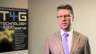 Tristan Wilkinson Go ON UK at Tech4Good Awards 2013