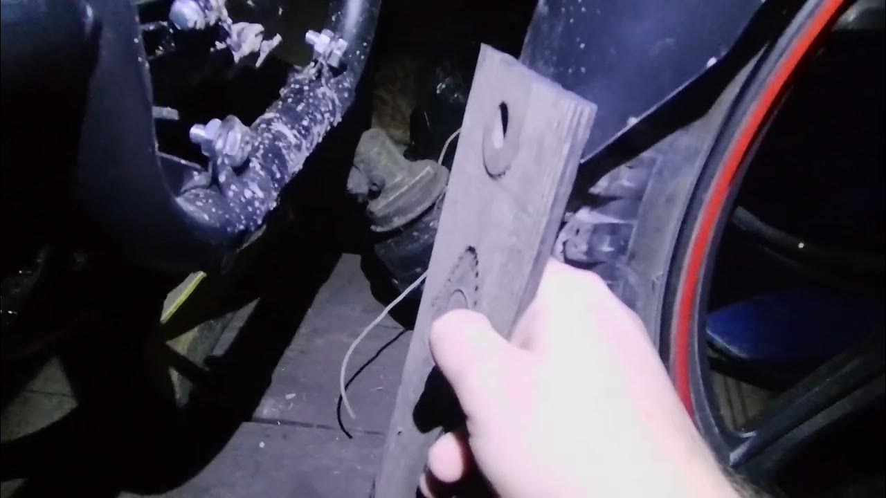 Брызговик и колесо на АЛЬФУ. - YouTube