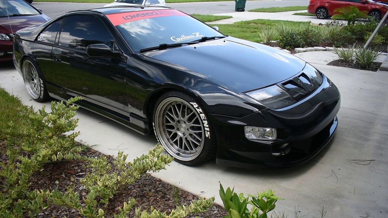 300zx Twin Turbo Widebody Painted And Complete Youtube