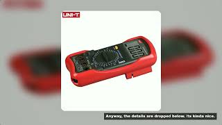 UNI-T UT55 Universal Digital Multimeter UNI T 1000V AC DC DMM Electric Transistor Capacitor Tester M