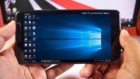 How to get Windows 10 ON any Android Phone easy on Google play store