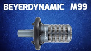 Beyerdynamic M99 Dynamic Broadcast Microphone Test / Review. Also a kick drum mic