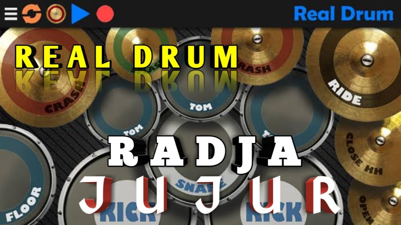 RADJA JUJUR COVER REAL DRUM - YouTube