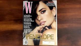W August 2008 Penelope Cruz, Yves Saint Laurent, Christy Turlington | ASMR Magazine Flip Through