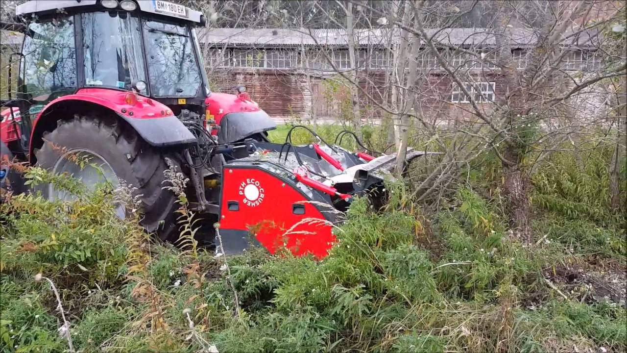 PTH ECO Crusher - Steinfräse und Forstmulcher für Traktoren von 80 - 140 PS