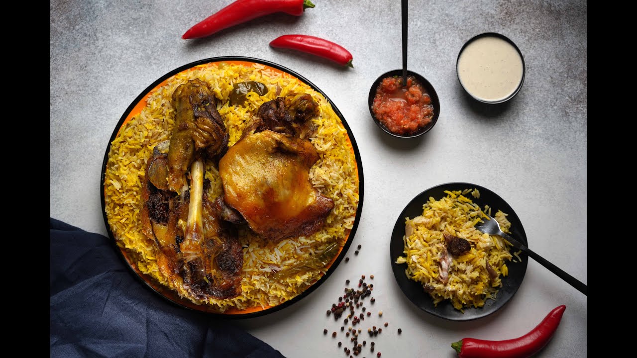 أسهل مندي لحم في البيت