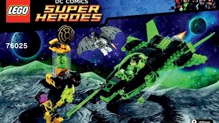 Lego 76025 Green Lantern Vs Sinestro Instructions Lego Dc Comics Super Heroes 2015