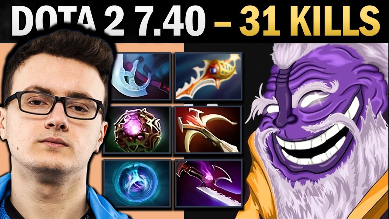 Void Spirit Pro Mid with 31 Kills and Rapier - Dota 7.41