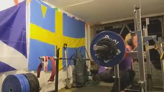 5@8 175kg Squat