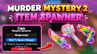 [🌹] Mm2 Script | Ultimate İtem Spawner Script 🤑 2026 WORKING